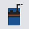 PUR gluing unit